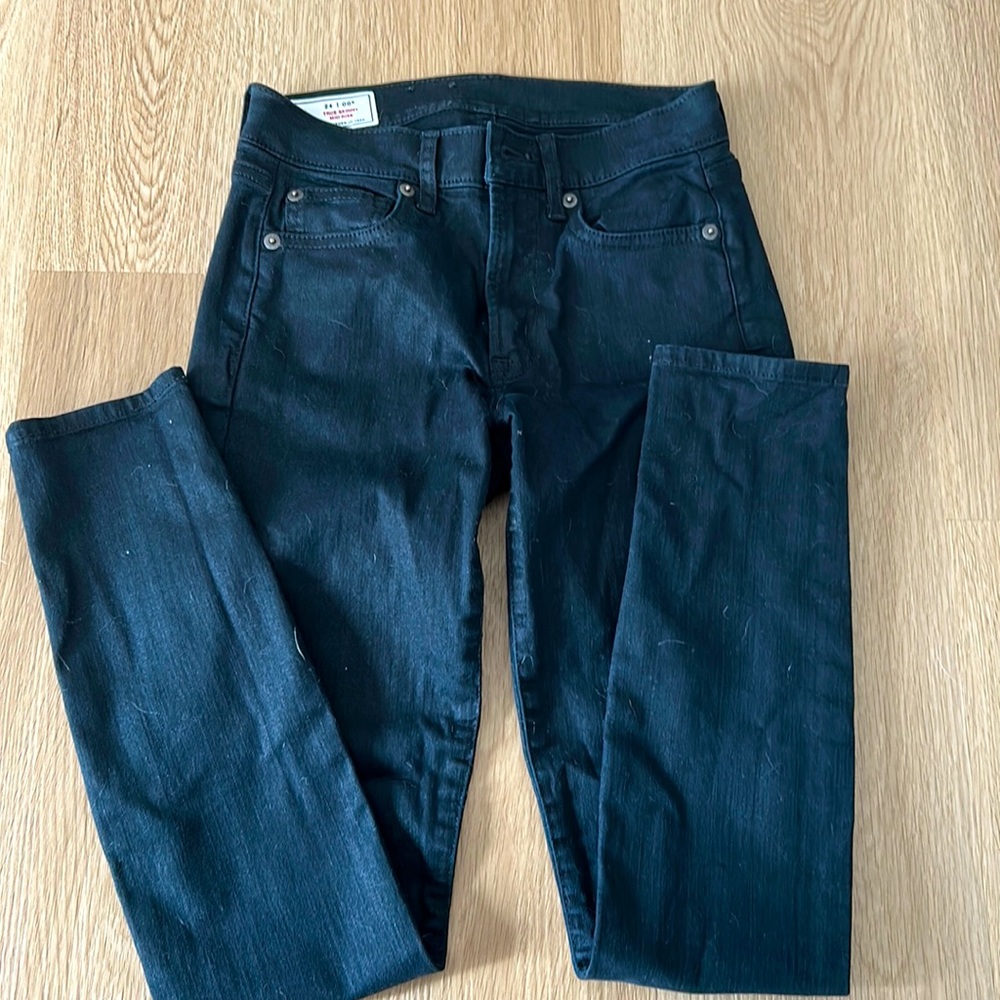 Gap womens black skinny jean 00